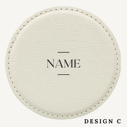 Custom Wedding Coasters – Personalized Wedding Favor for Guests
