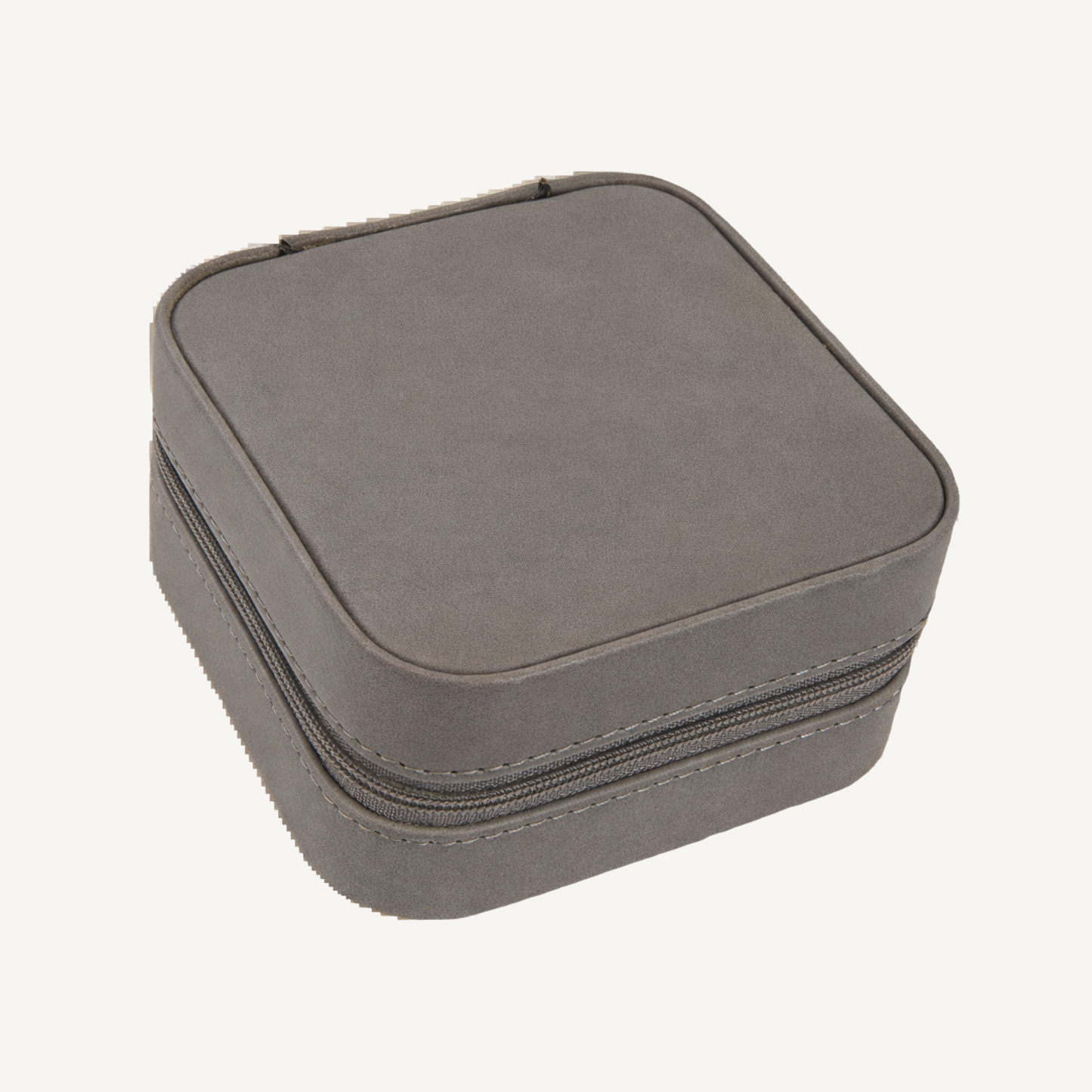 Custom Engraved Leatherette Travel Jewelry Box